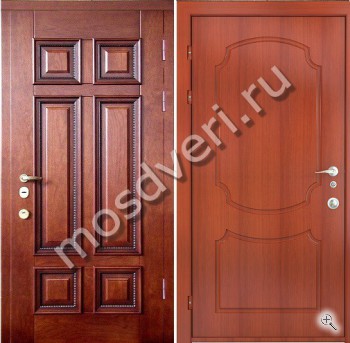 Дверь для загородного дома с массивом дуба МДД-1107 - купить от производителя Мосдвери Дверь для загородного дома с массивом дуба МДД-1107