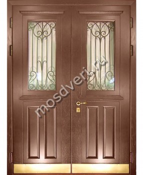 Двустворчатая дверь с терморазрывом TD-95 - купить от производителя Мосдвери Двустворчатая дверь с терморазрывом TD-95